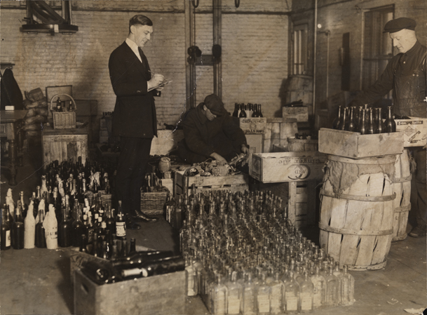 Liquor Raid At Luigi’s, Greenwich Village