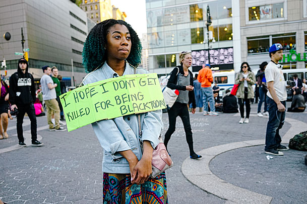 Black Today (when Living Is A Protest Series)