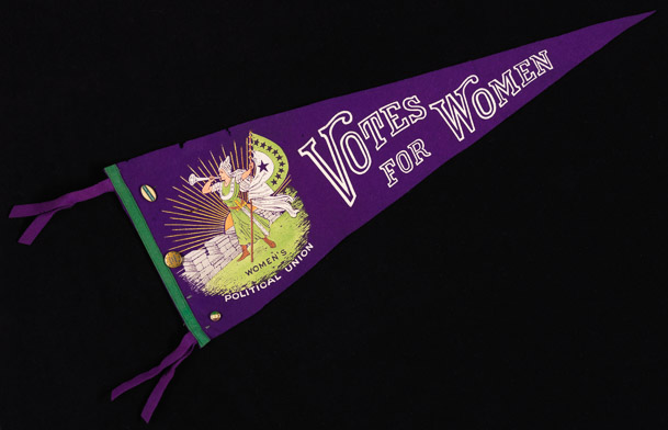 Votes For Women Pennant