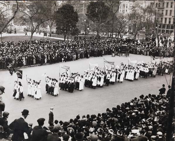 Desfile del sufragio femenino