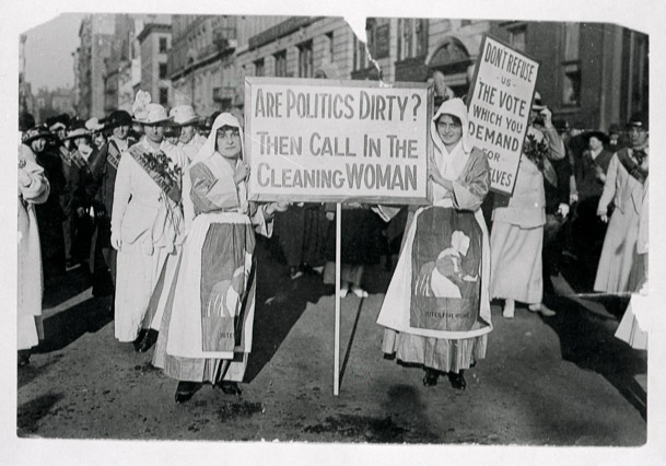 Défilé du suffrage sur la Cinquième Avenue