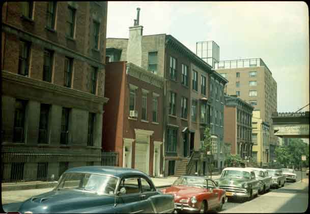 View Of West Side Of Willow Street, Looking North Toward Pineapple