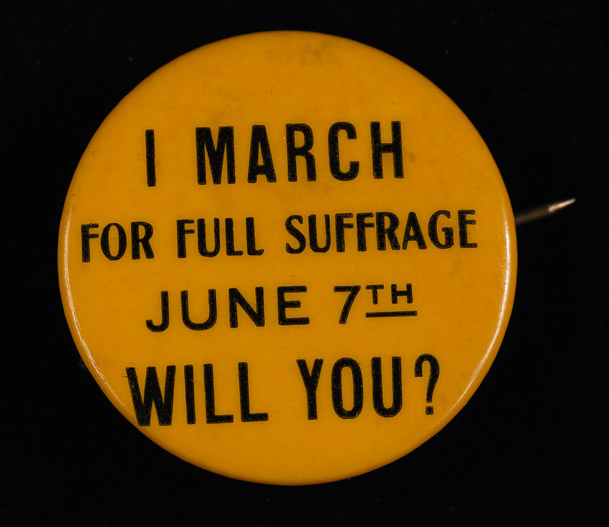 Woman Suffrage Badges And Pins