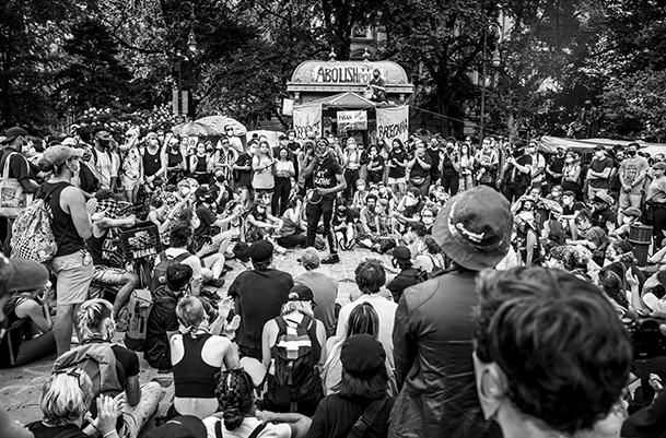 Occupy City Hall - Día del presupuesto, Nueva York, 30 de junio de 2020