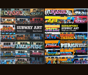 Repainting subway art book cover