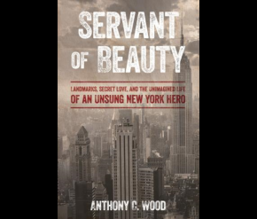 Cover of a book with the New York City Skyline