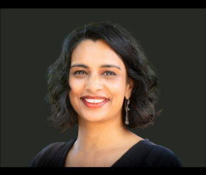 Photo of a woman smiling 