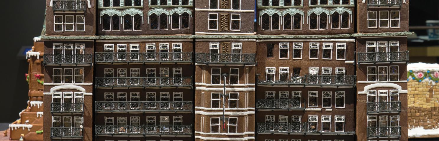 Chelsea Hotel depicted by Gingerbread