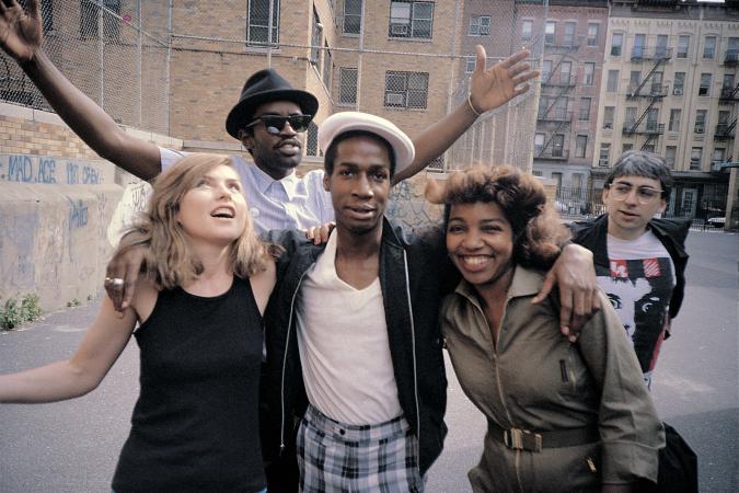 Grandmaster Flash et Chris Stein] 1981, avec l'aimable autorisation du photographe