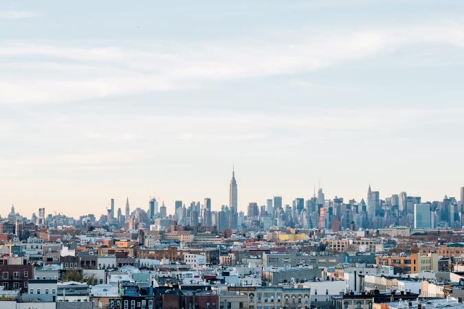 Horizon de la ville de new york