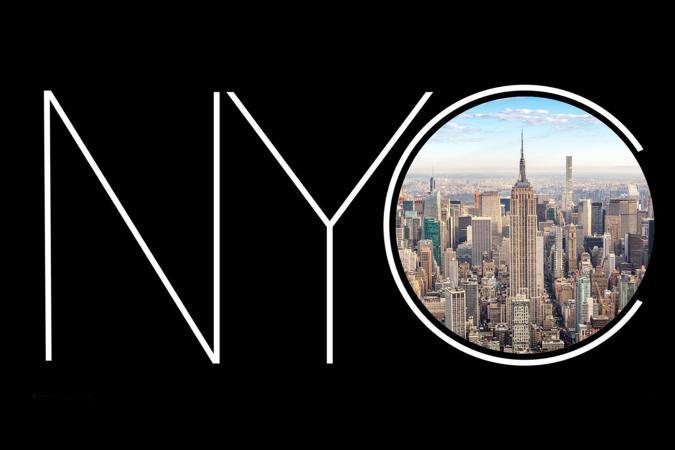 特色图片 NYC 100 标志黑色