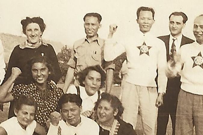 Chinese Hand Laundry Alliance Members At Bear Mountain Ca. 1930s-1940s, Collection Of Betty Yu 