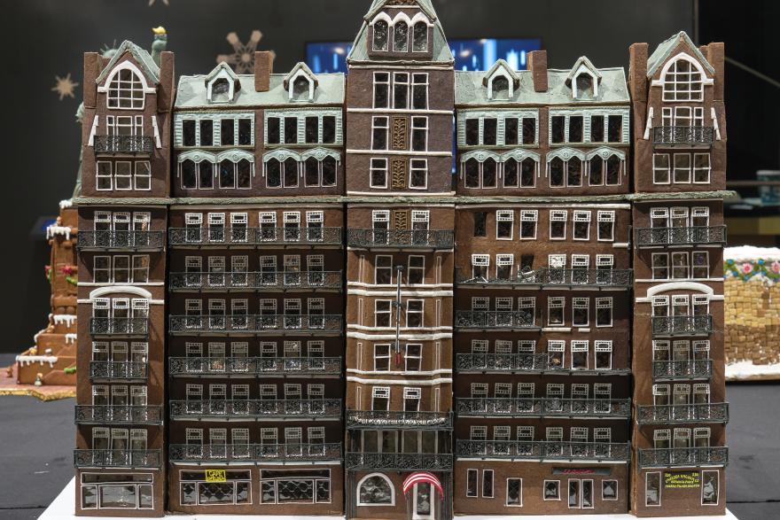 Chelsea Hotel depicted by Gingerbread