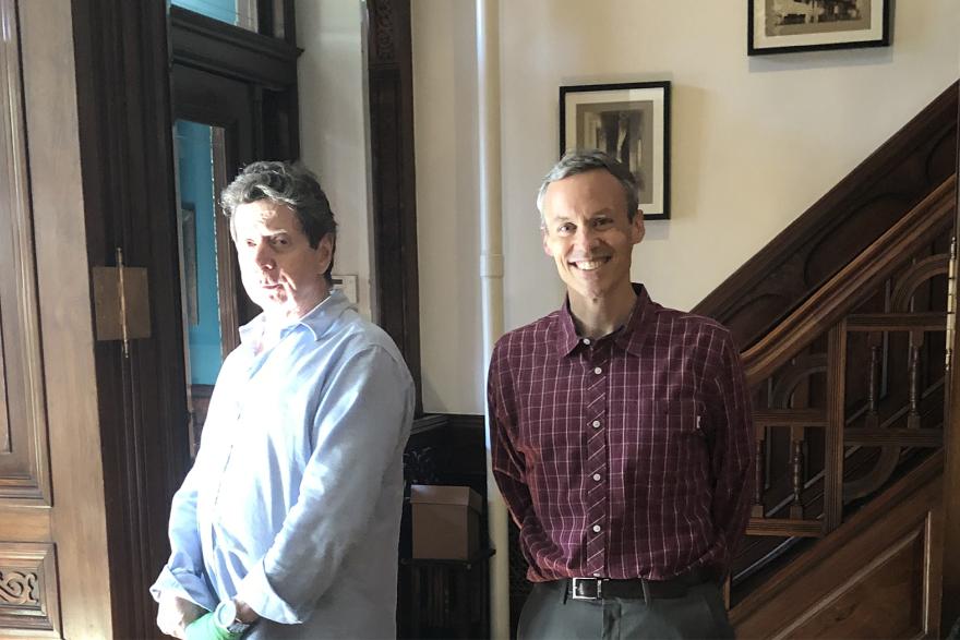 Richard Price et Kevin Burke
