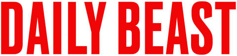 Red letters in bold font that read Daily Beast