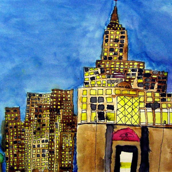Samantha, Grade 4, P.S. 346, Brooklyn, Studio Artist Instructor Jo Beth Ravitz