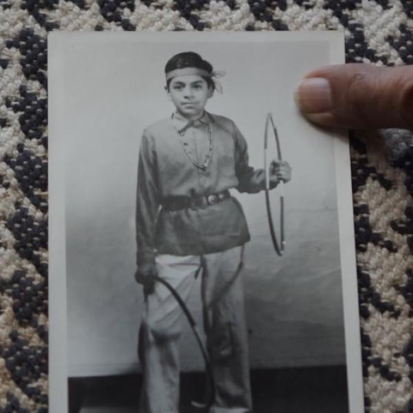 Photo of Louis Mofsie as a child