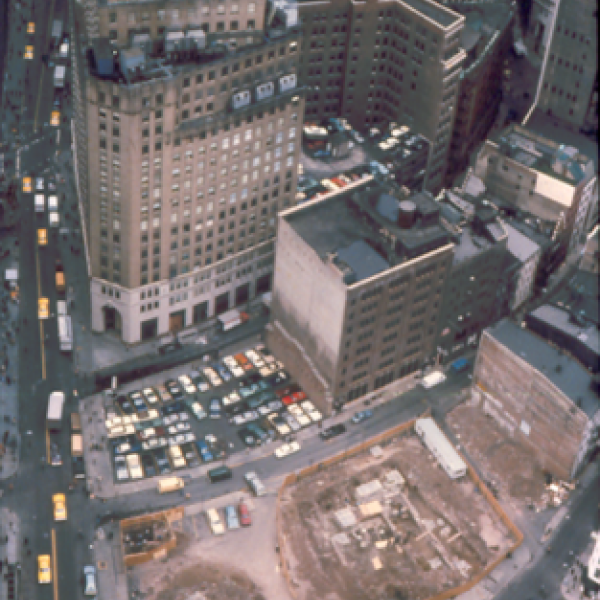 Stadt Huys Block excavation site, 1979