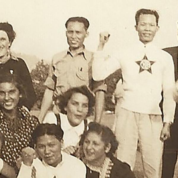 Chinese Hand Laundry Alliance Members At Bear Mountain Ca. 1930s-1940s, Collection Of Betty Yu 