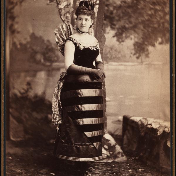 Mora (b. 1849). Mrs. William Seward Webb (neé Lila O. Vanderbilt).