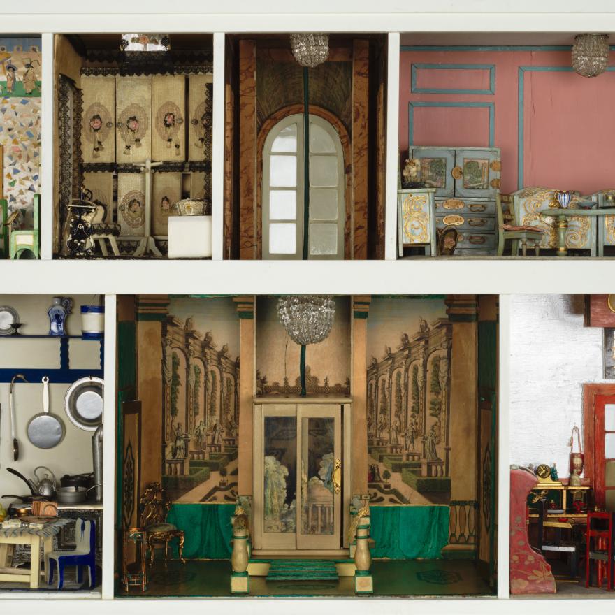 Interior views of the Stettheimer dollhouse