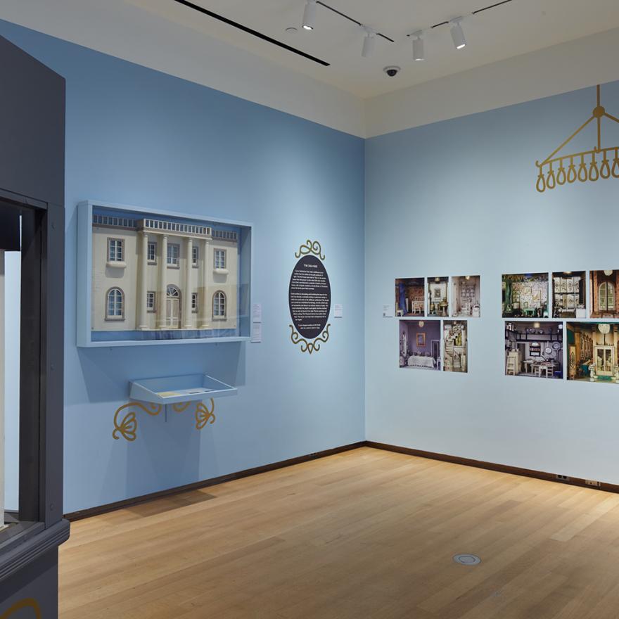 Image of the Stettheimer Dollhouse exhibition at the Museum of the City of New York