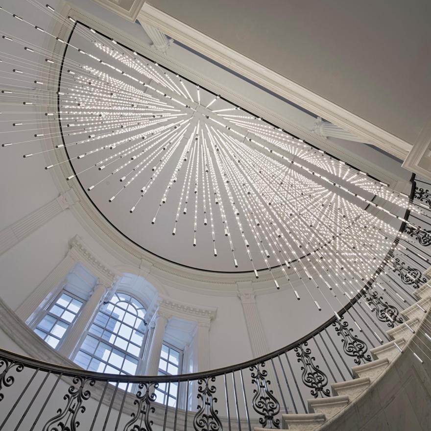 Vue de l'installation de Starlight au Musée de la ville de New York