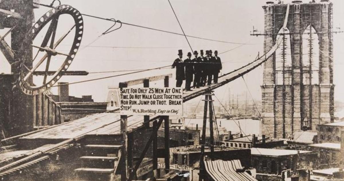 過去のイベント：ブルックリン橋を建設した男| ニューヨーク市立博物館