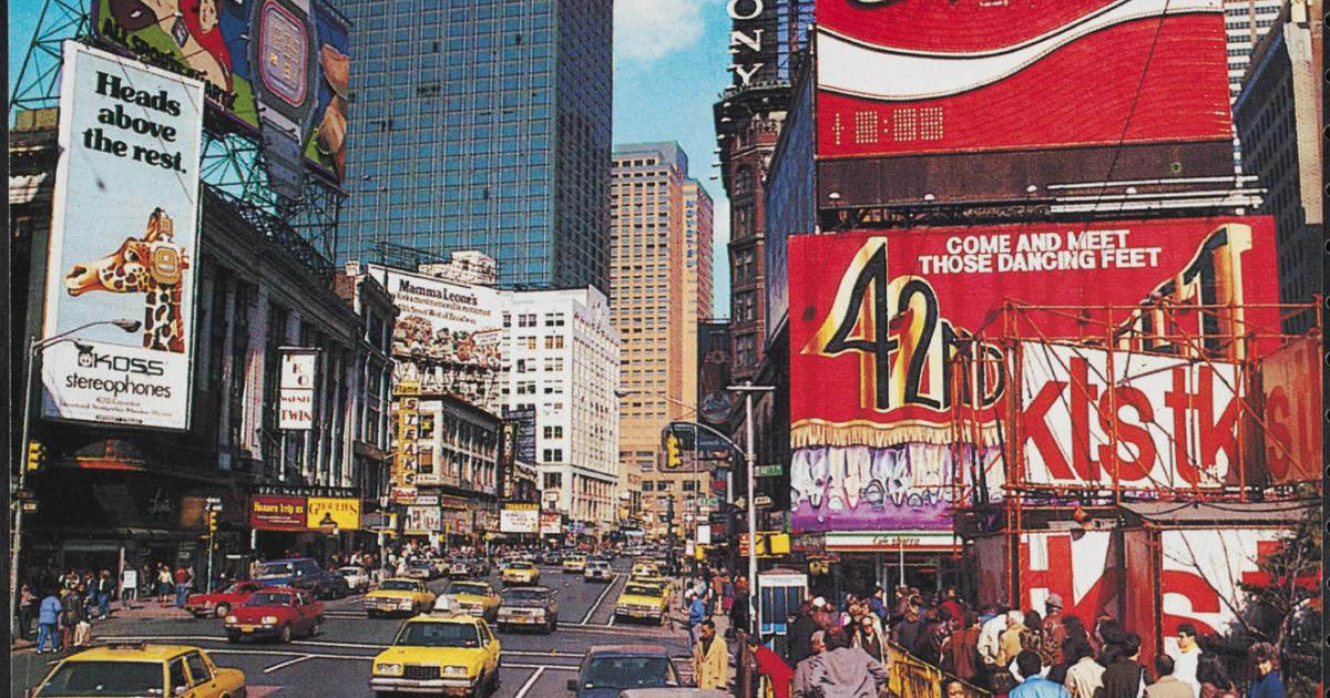 From Dazzling to Dirty and Back Again: A Brief History of Times Square