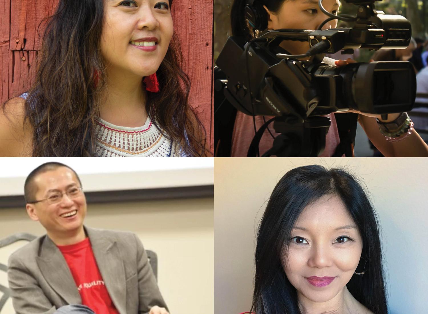 A square of 4 headshots: Clockwise from top left: Betty Yu, ManSee Kong, Shirley Ng, Curtis Chin. 