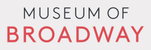 Logo for the Museum of Broadway