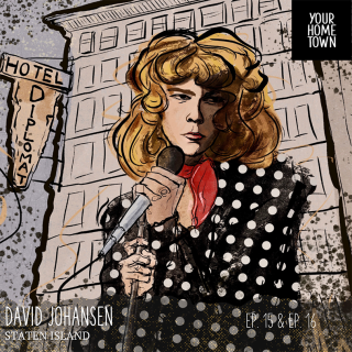 Arte de la portada de los episodios de Your Hometown David Johansen