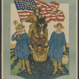 Women's Land Army poster
