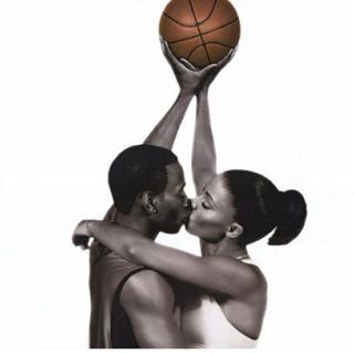 Imagen de amor y baloncesto