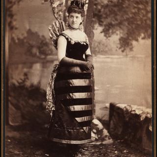 Mora (b. 1849). Mrs. William Seward Webb (neé Lila O. Vanderbilt).